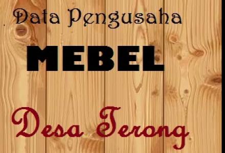 DATA PENGUSAHA MEBEL DESA TERONG