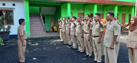 Apel Pagi Desa Terong Senin 10 Februari 2020