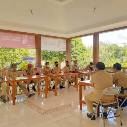 Rakor Lurah dan Dukuh Kalurahan Terong, 20 September 2021