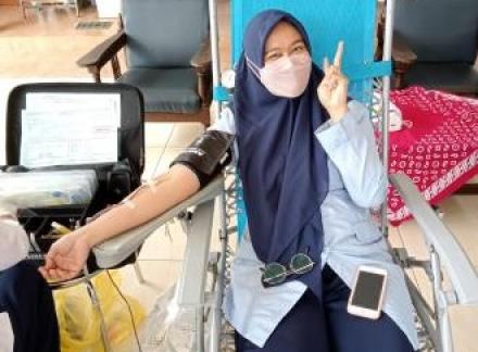 Donor Darah di Kalurahan Terong, 22 Februari 2022