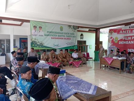 Pemberdayaan kaum Rois kalurahan Terong, Muntuk dan jatimulyo dari Pemerintah kabupaten Bantul