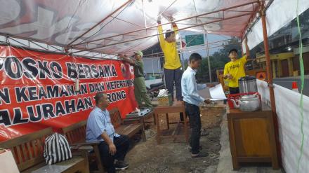 Pos PAM Selama Libur Natal dan Tahun Baru di Kalurahan Terong