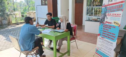 Layanan POSBANKUM di Kalurahan Terong