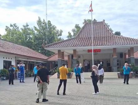 Senam Lintas Sektor di Kapanewon Dlingo