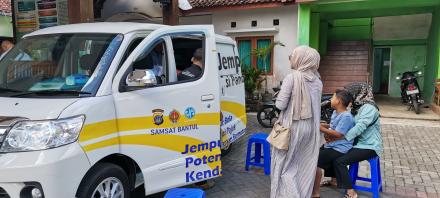Mudahkan Warga, Kalurahan Terong Fasilitasi Urusan BPJS dan Pajak Kendaraan di Satu Lokasi