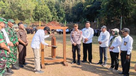 Wakil Bupati Bantul Aris Suharyanta Resmi Buka TMMD Sengkuyung di Pedukuhan Rejosari