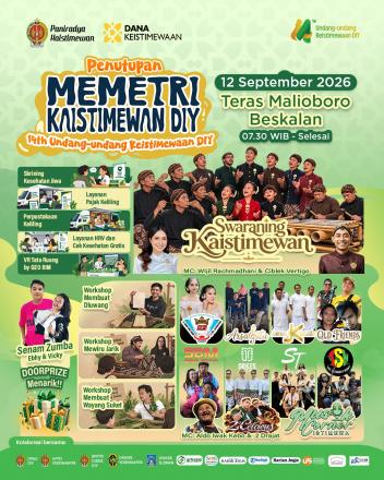  Penutupan Memetri Kaistimewan DIY